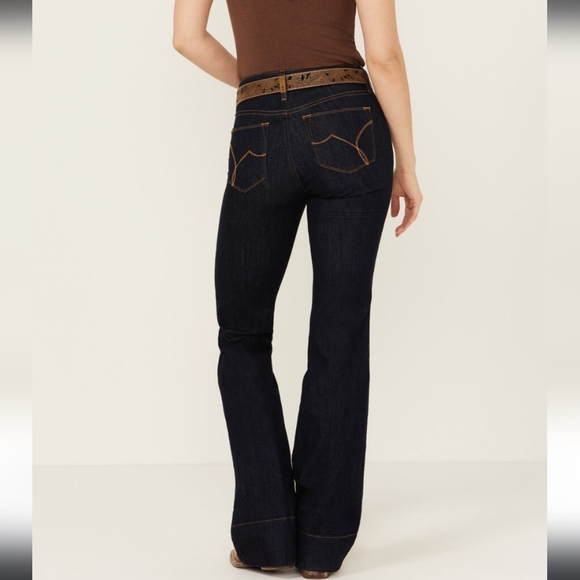 NWT Ariat Lennon Wide Leg Trouser Jeans - Picture 2 of 15